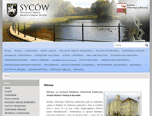 Tablet Screenshot of bip.sycow.pl